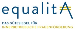 Logog equalitA - Gütesiegel für innerbetriebliche Frauenförderung